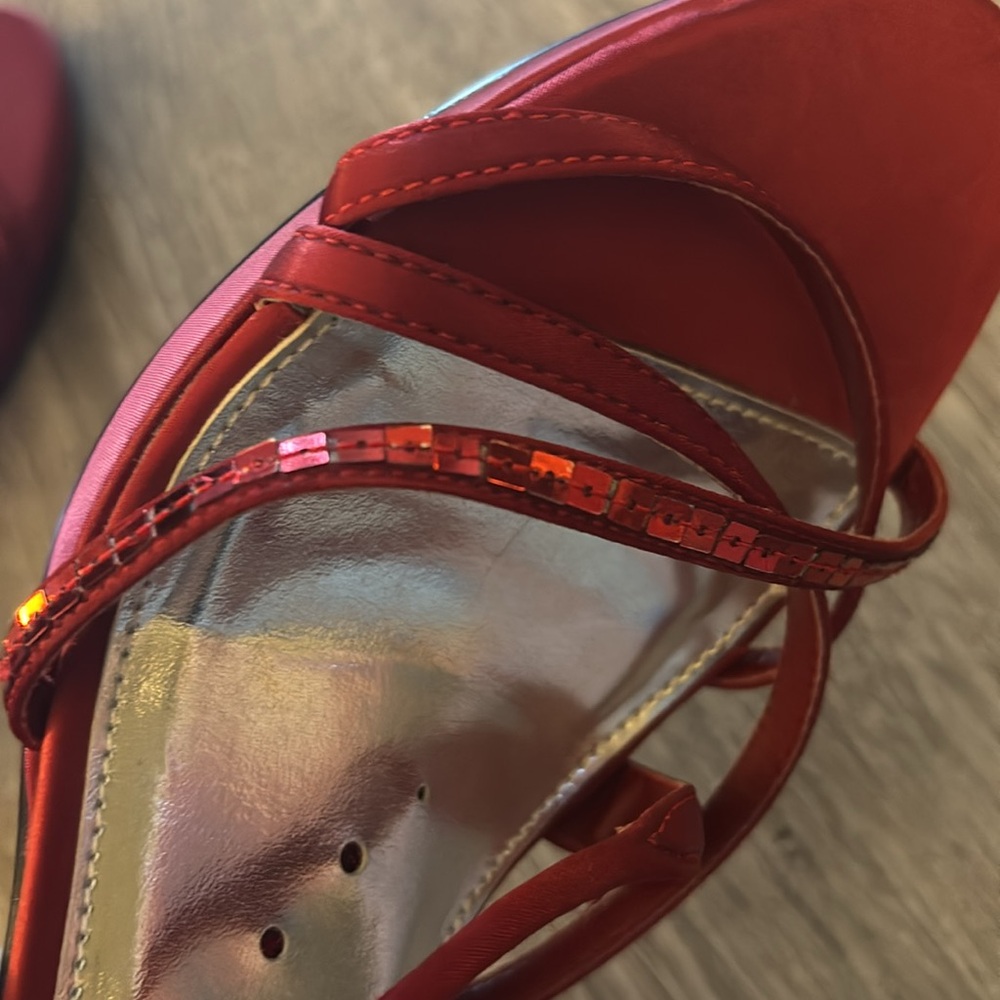 Spring red dress shoes - Picture 3 of 4
